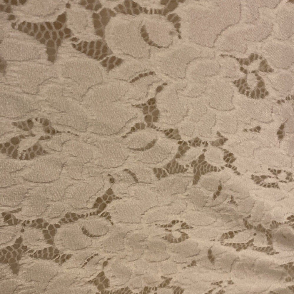 Free Peoplele White Stretchy Top XL - Picture 3 of 9